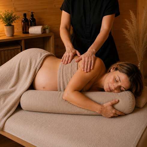 Soin bien-être Femme enceinte en duo